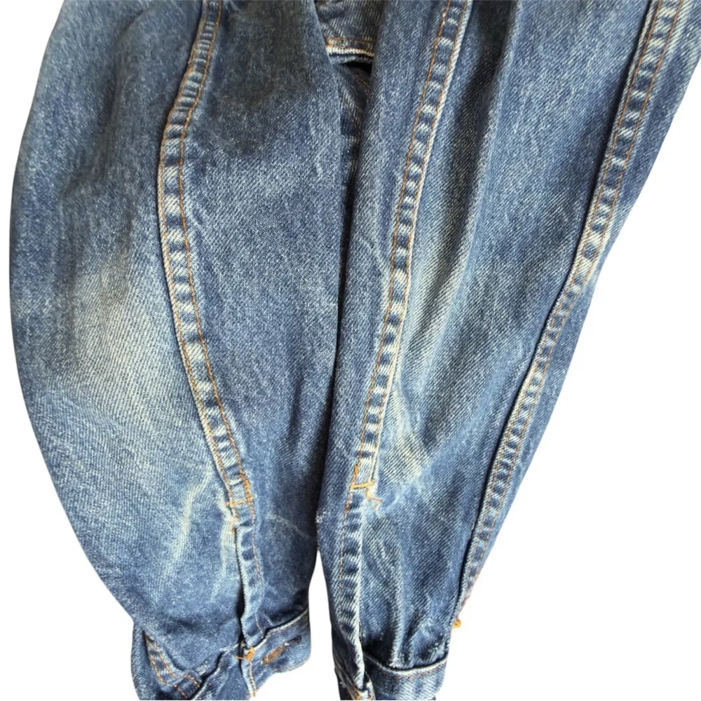 Vintage 1980s Levi’s 70506-0216 denim trucker jacket 36R Made in USA Small e |ab
